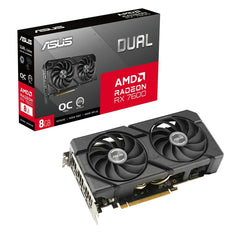 Graphics card Asus RX7600-O8G-EVO AMD Radeon RX 7600 8 GB GDDR6