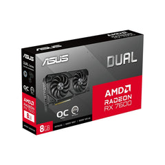 Graphics card Asus RX7600-O8G-EVO AMD Radeon RX 7600 8 GB GDDR6