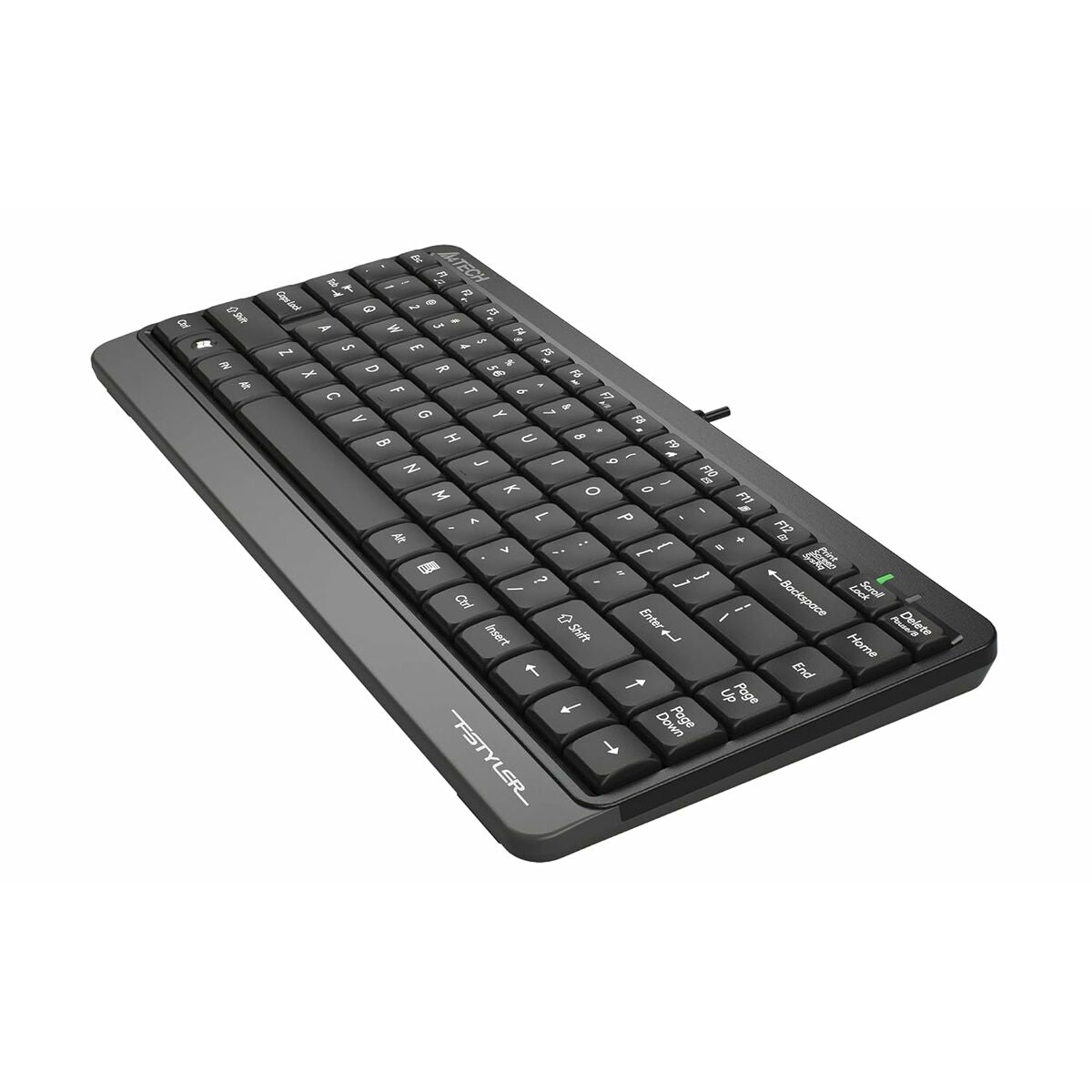 Keyboard A4 Tech A4TKLA46787 Black English