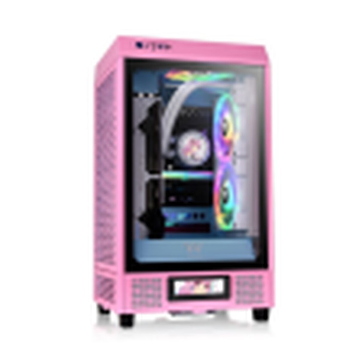 ATX Semi-tower Box THERMALTAKE THE TOWER 200 Pink