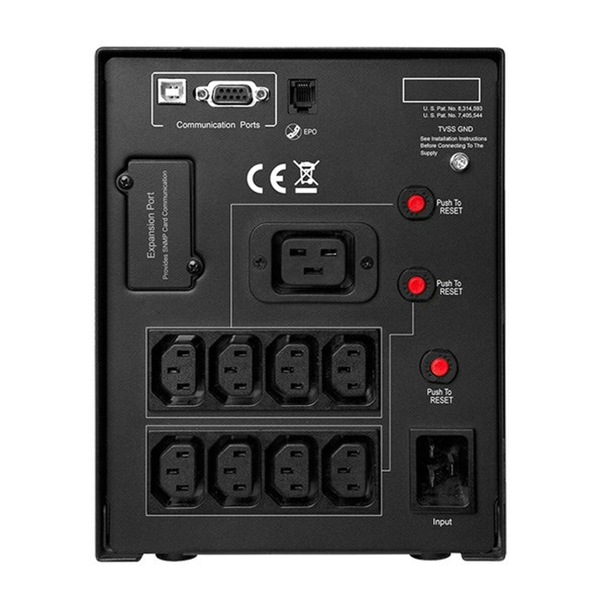 Uninterruptible Power Supply System Interactive UPS Cyberpower PR3000ELCDSL 2700 W