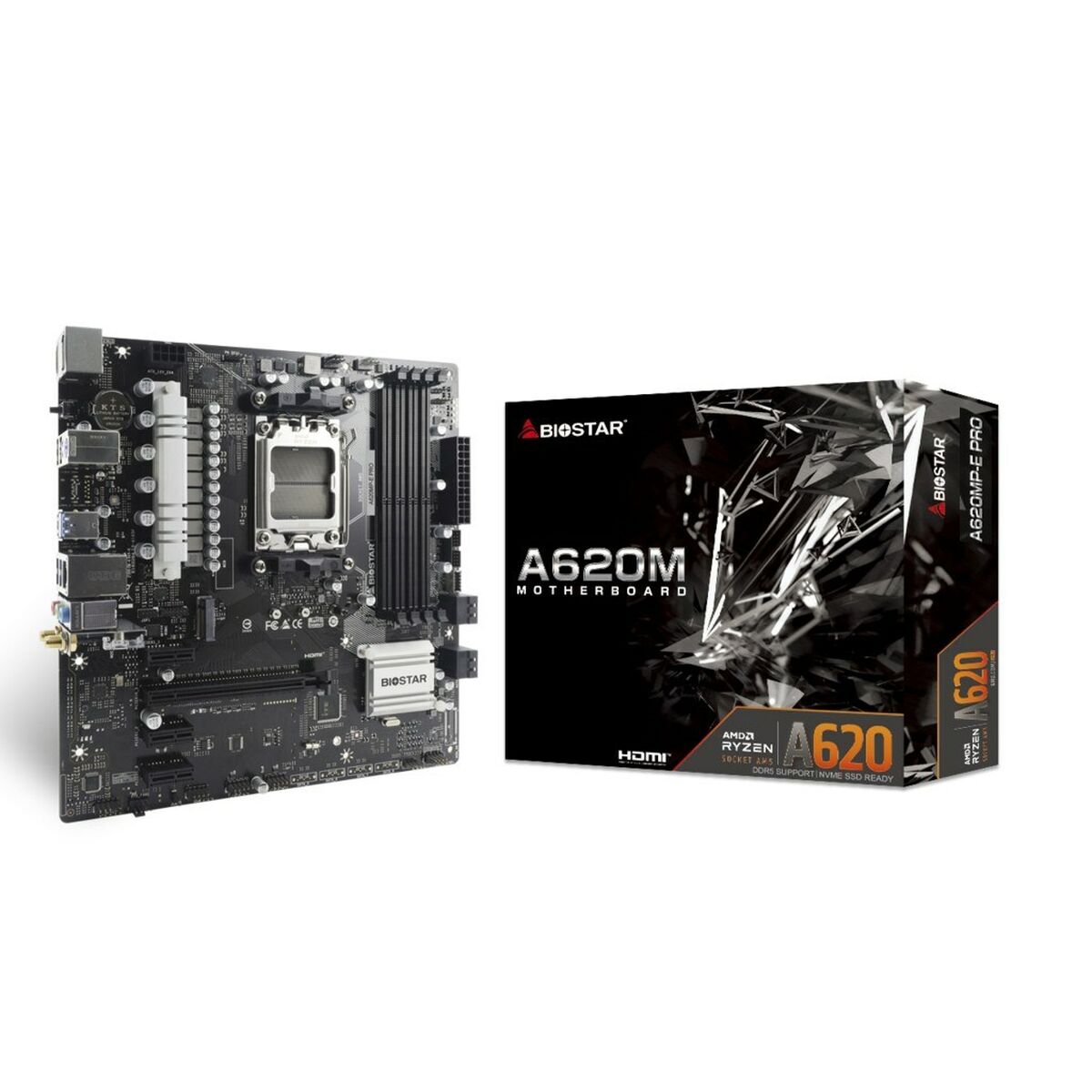 Motherboard Biostar A620MP-E PRO AMD A620 AMD AM5