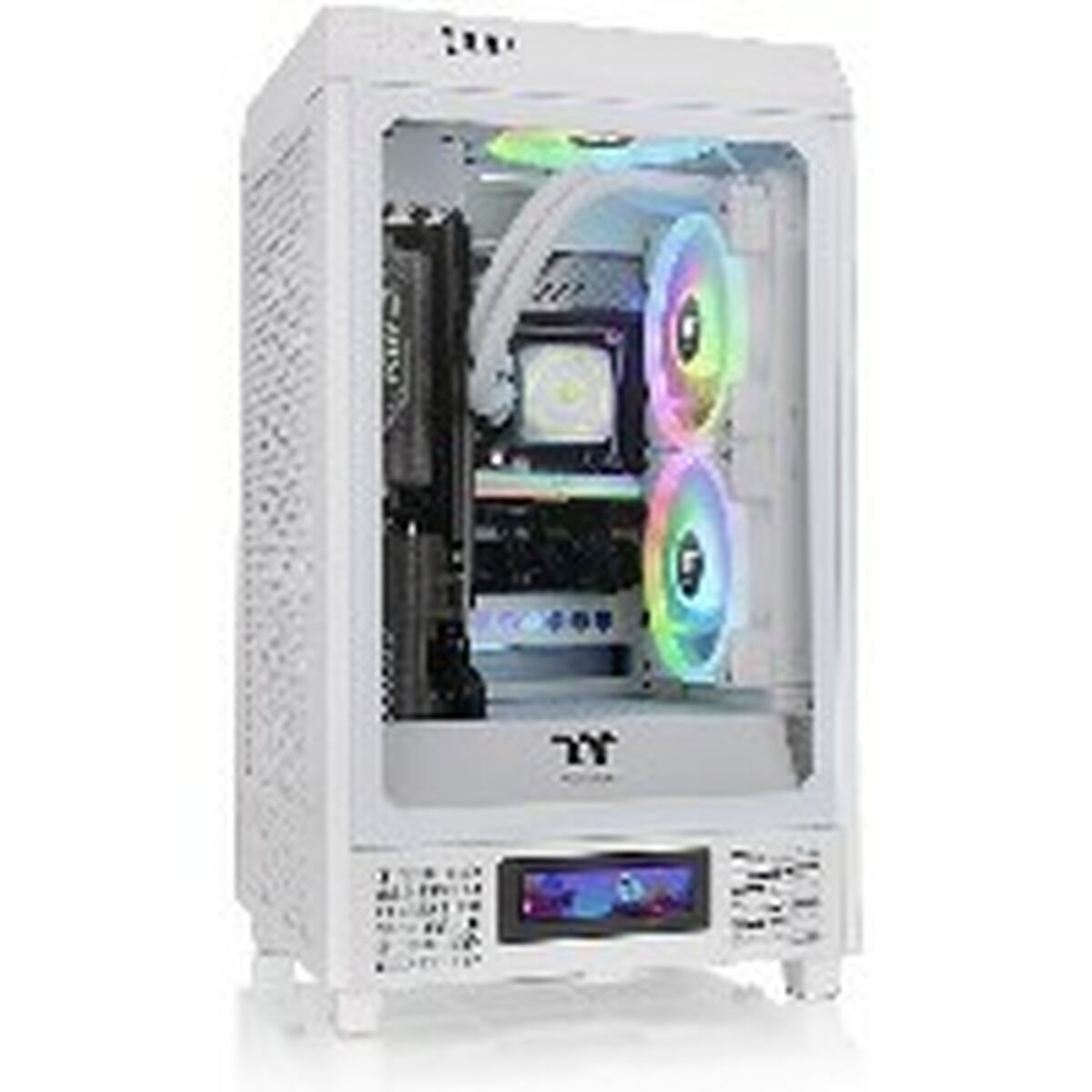 ATX Semi-tower Box THERMALTAKE The Tower 200 White