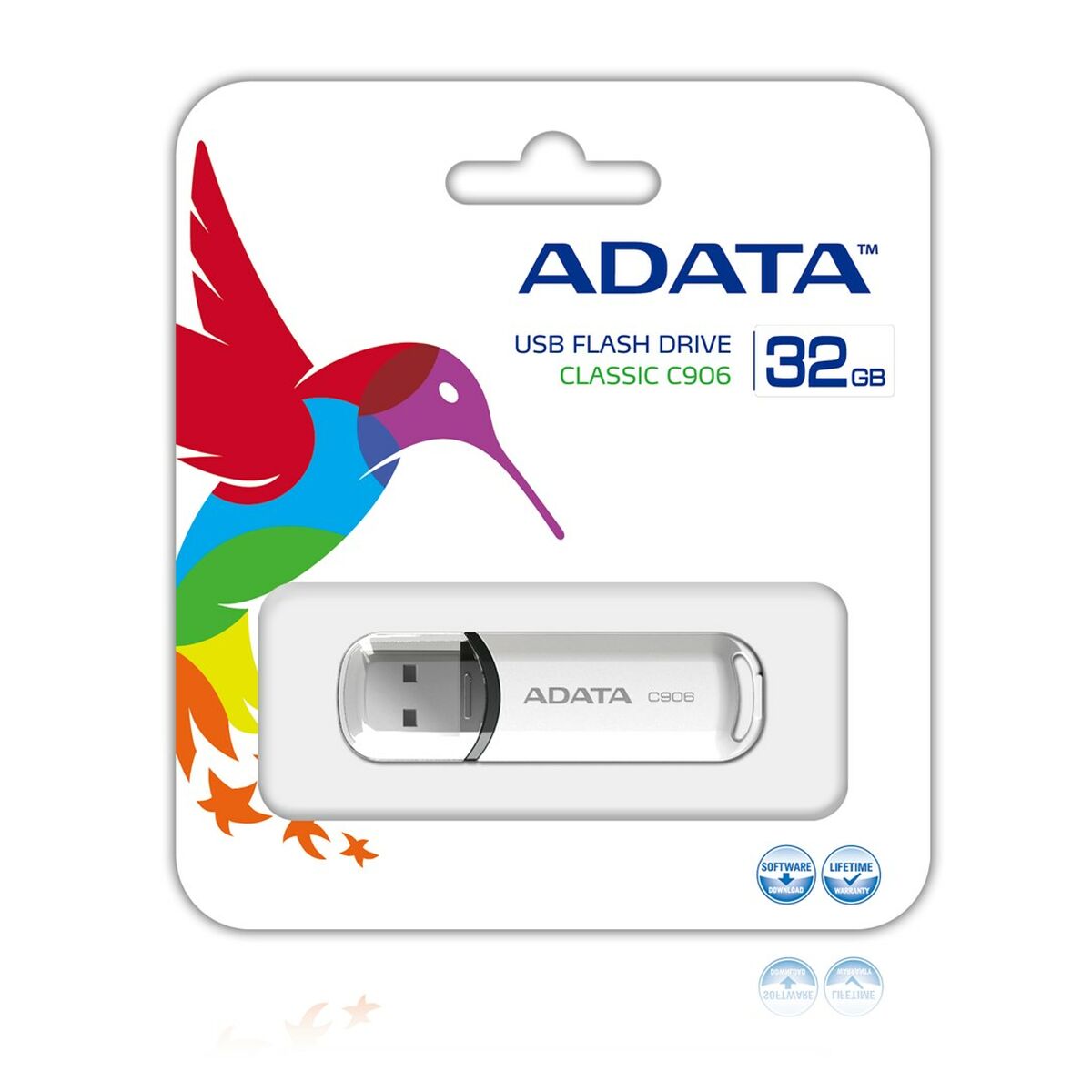 USB stick Adata C906 White 32 GB