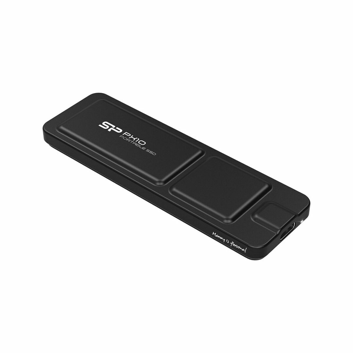 External Hard Drive Silicon Power SP010TBPSDPX10CK Black 1 TB SSD