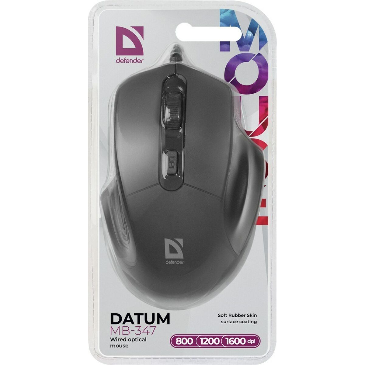 Optical mouse Defender Datum MB-347 Black