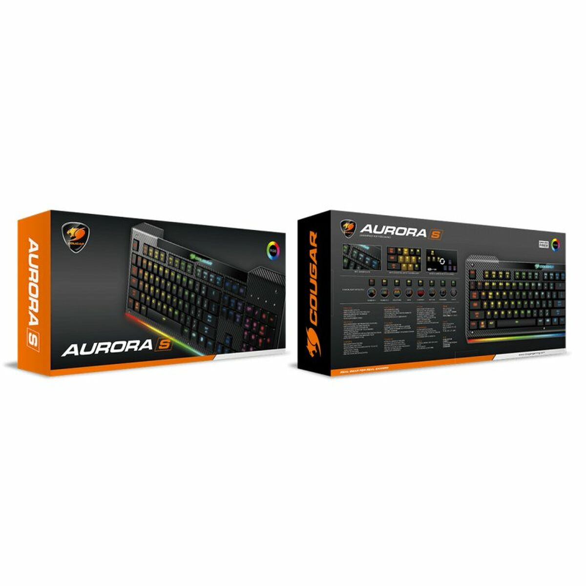 Keyboard Cougar Aurora S Multicolour