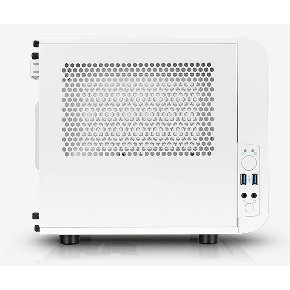 Mini ITX Midtower Case THERMALTAKE Core V1 Snow Edition White