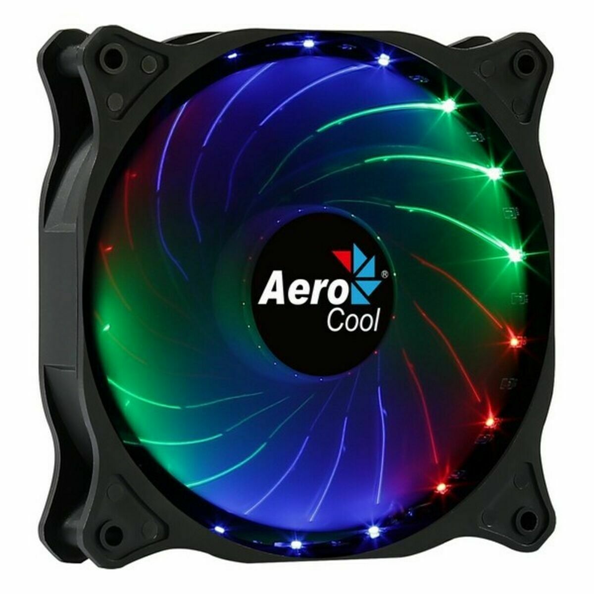 Box Ventilator Aerocool Cosmo 12 Ø 12 cm 1000 rpm RGB LED Ø 12 cm (1 Unit)