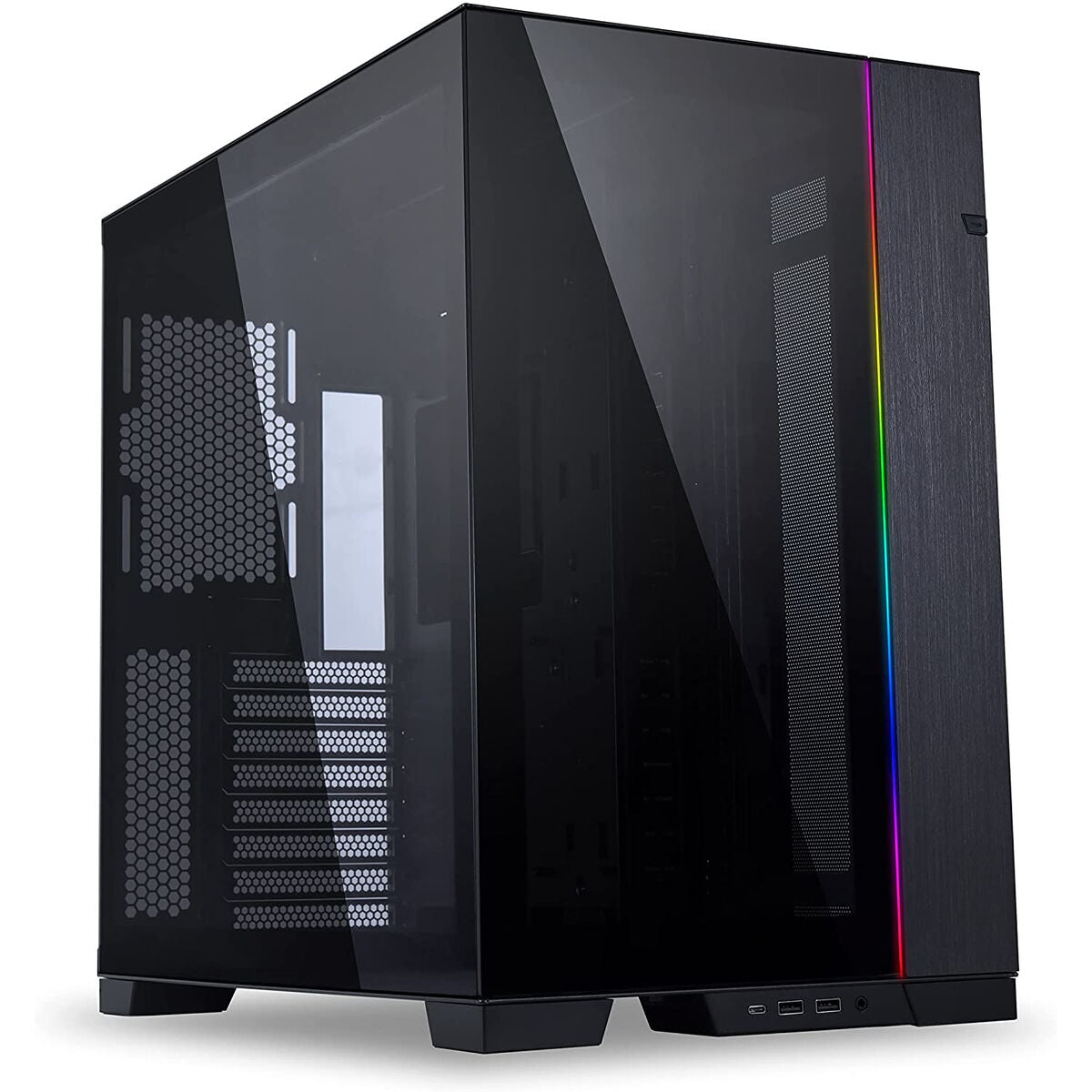 ATX Semi-tower Box Lian-Li O11DEX Black Multicolour