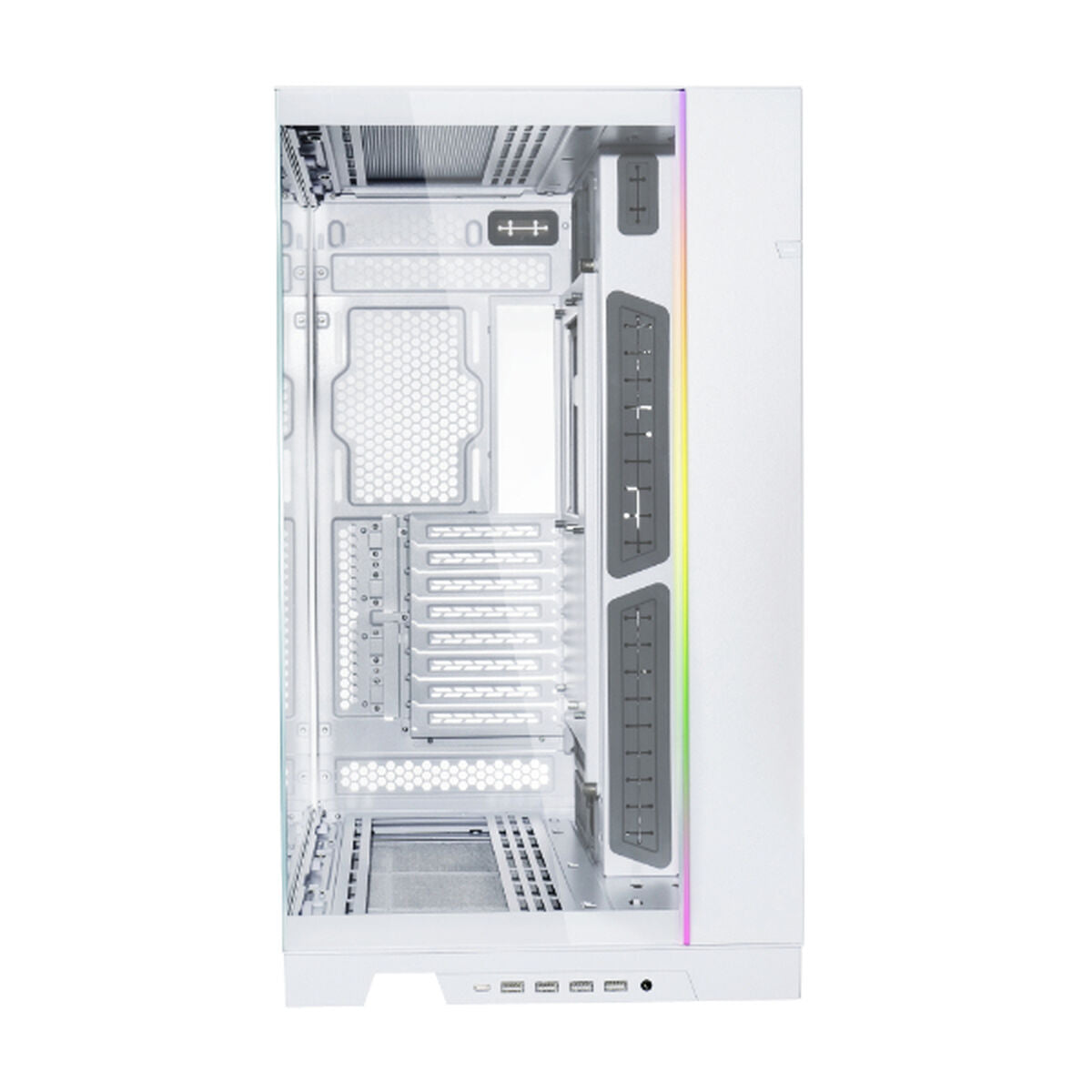 ATX Semi-tower Box Lian-Li O11DEXL-W White Multicolour