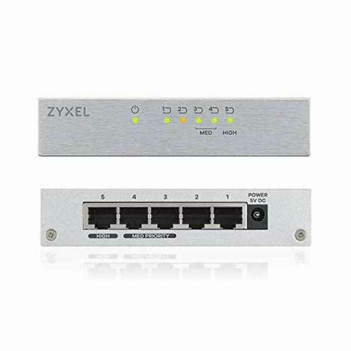 Switch ZyXEL GS-105BV3-EU0101F 5 p 10 / 100 / 1000 Mbps