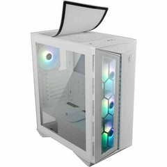 ATX Semi-tower Box MSI CAS MPG GUNGNIR 110R WHITE White Multicolour RGB