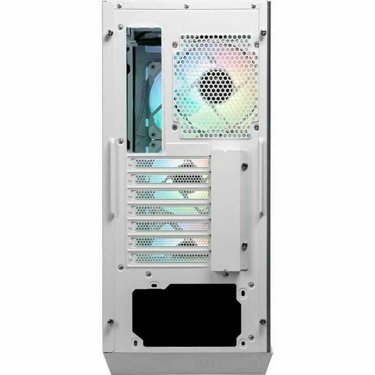 ATX Semi-tower Box MSI CAS MPG GUNGNIR 110R WHITE White Multicolour RGB