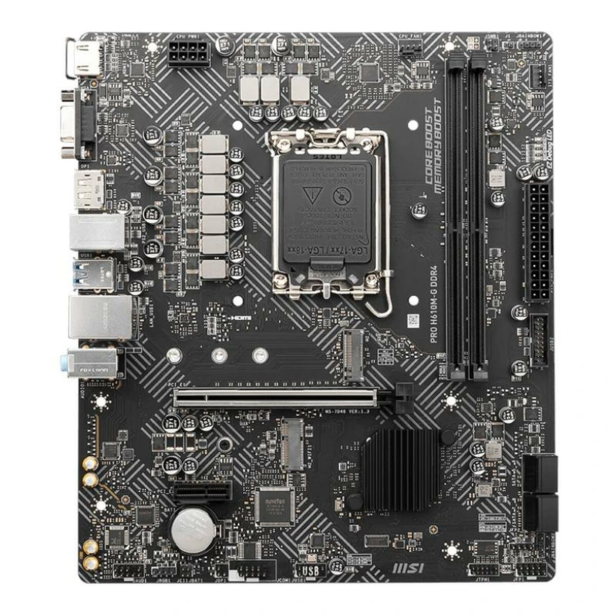 Motherboard MSI PRO H610M-G LGA 1700 H610