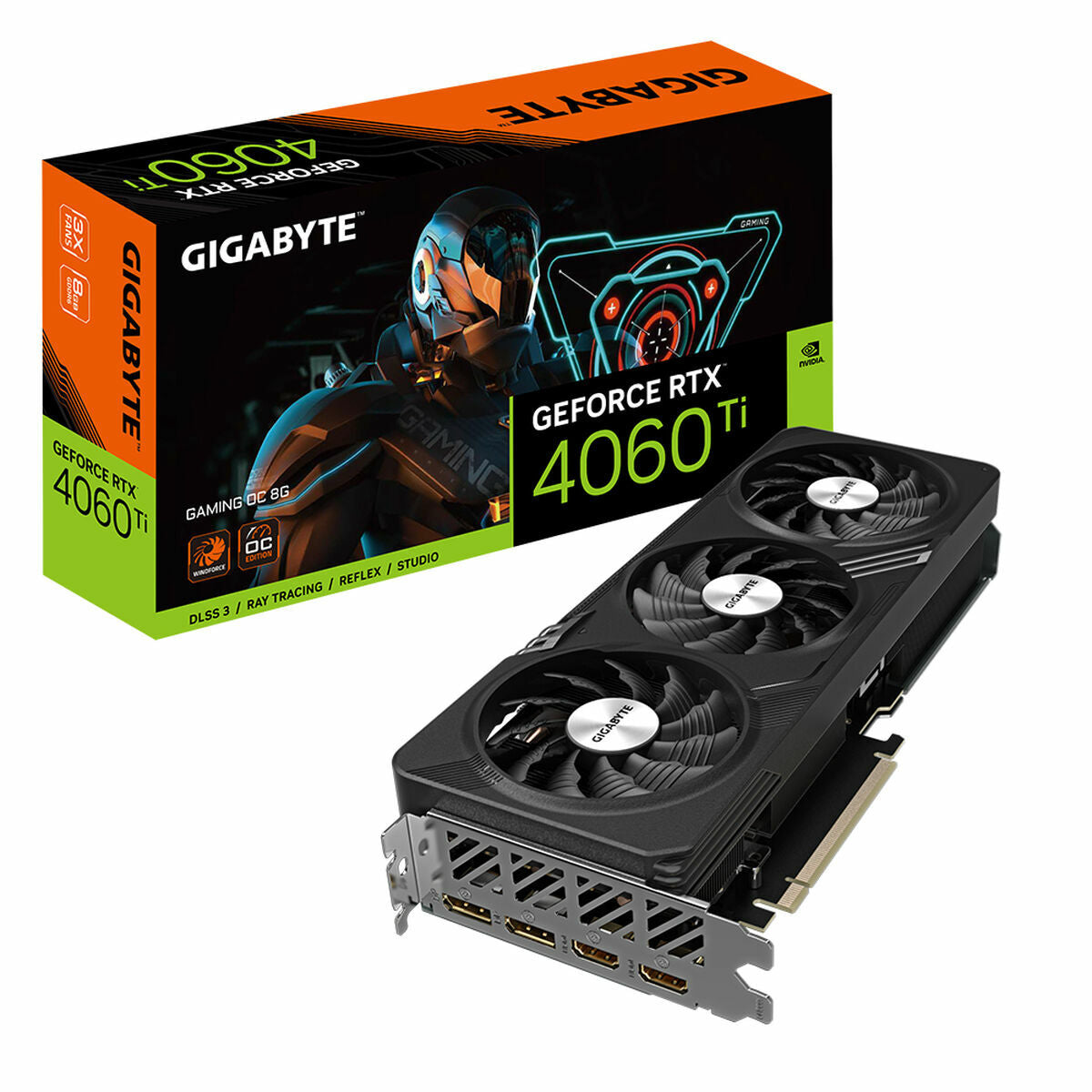 Graphics card Gigabyte GeForce RTX­­ 4060 Ti GAMING OC 8G 8 GB