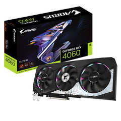 Graphics card Gigabyte GV-N4060AORUS E-8GD Geforce RTX 4060 GDDR6