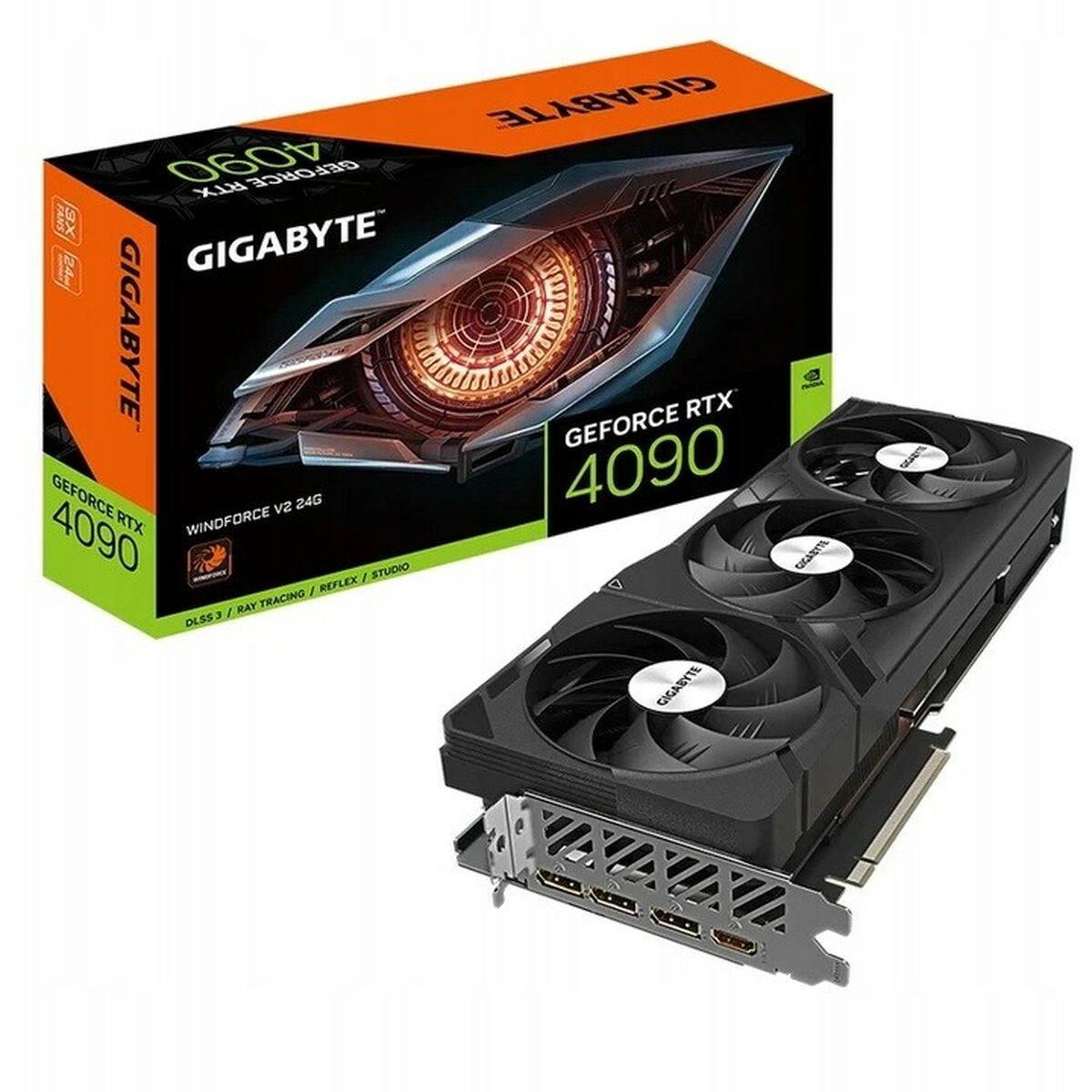 Graphics card Gigabyte GV-N409DWF3-24GD NVIDIA GeForce RTX 4090 GDDR6X