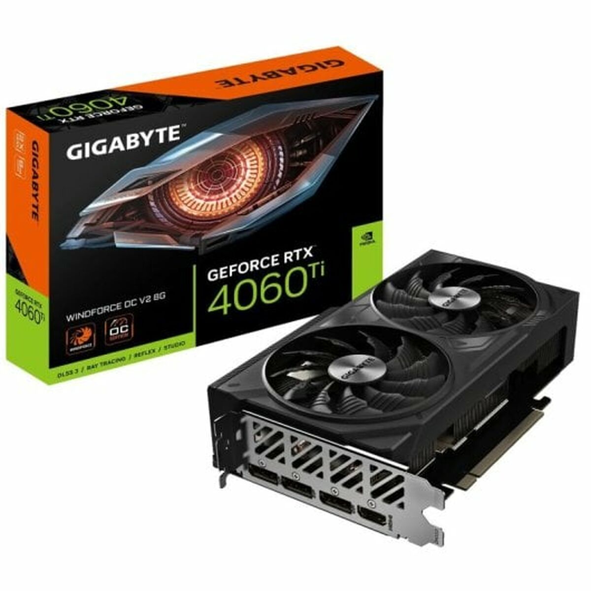 Graphics card Gigabyte 8 GB GDDR6 Geforce RTX 4060 Ti