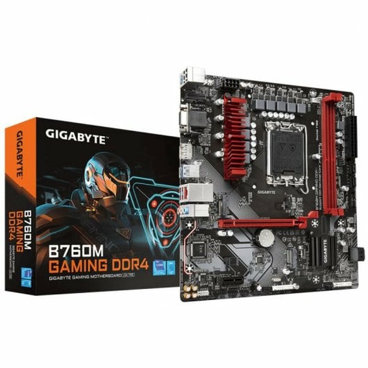 Motherboard Gigabyte B760M GAMING DDR4 LGA 1700 Intel B760