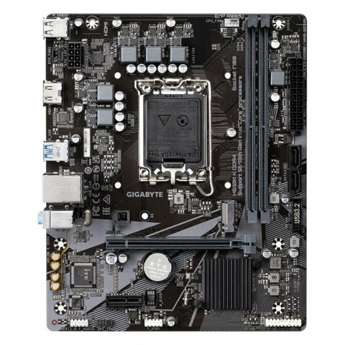 Motherboard Gigabyte H610M K DDR4 1.0 INTEL H610 LGA 1700