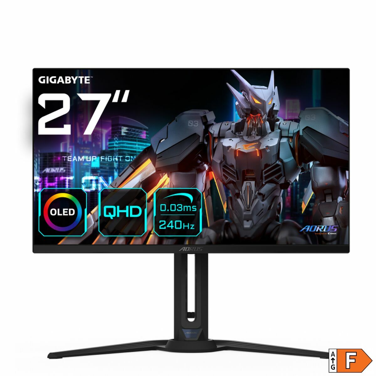 Gaming Monitor Gigabyte FO27Q2 27" Quad HD 240 Hz