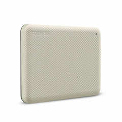 External Hard Drive Toshiba CANVIO ADVANCE Beige White 4TB USB 3.2 Gen 1