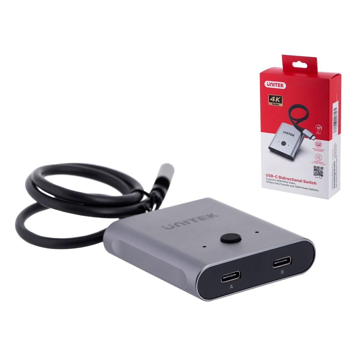 Switch USB-C Unitek D1078A