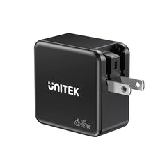 Wall Charger Unitek P1117B Black 65 W (1 Unit)