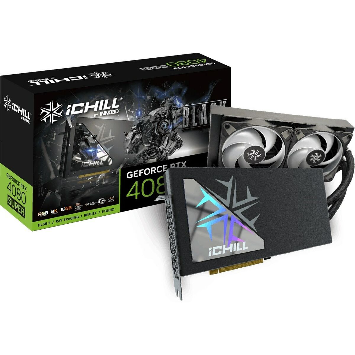 Graphics card INNO3D iChill Black GEFORCE RTX 4080 SUPER 16 GB GDDR6X