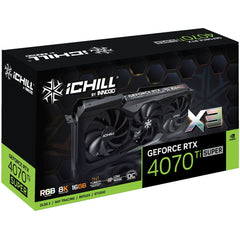 Graphics card INNO3D C407TS3-166XX-186148H GeForce RTX 4070 Ti 16 GB GDDR6X