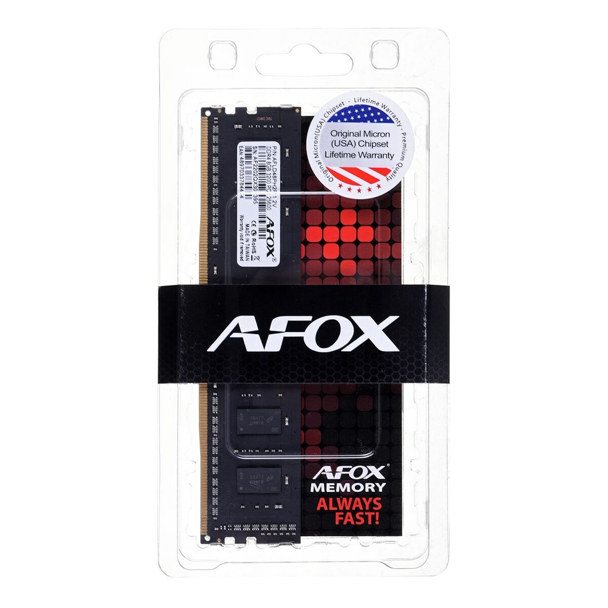 RAM Memory Afox AFLD416PH1P 16 GB DDR4 3200 MHz CL22