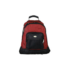 Laptop Backpack 311015 Black Burgundy Monochrome