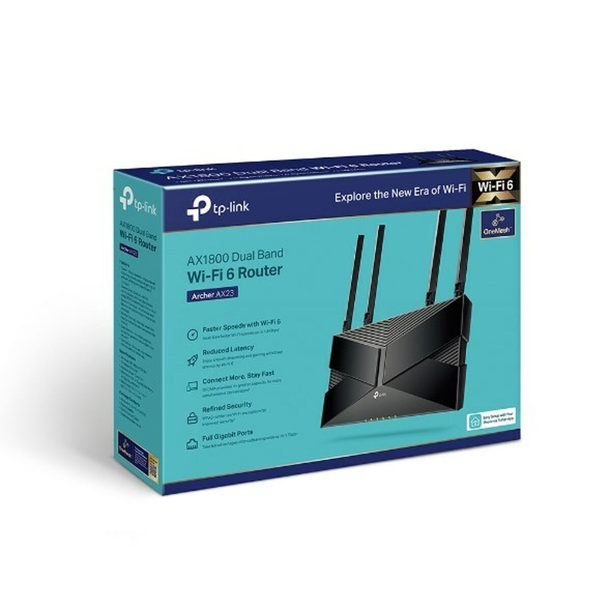 Router TP-Link ARCHER AX23 Wi-Fi 5 GHz Black