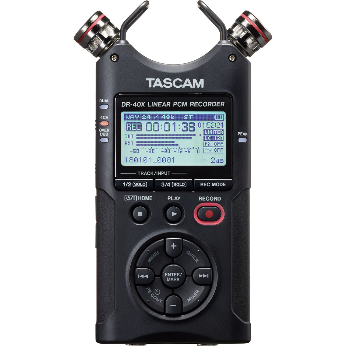 Recorder Tascam DR-40X Blue Black