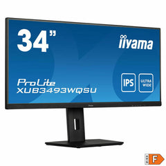 Monitor Iiyama XUB3493WQSU-B5 Black 75 Hz 34" UltraWide Quad HD