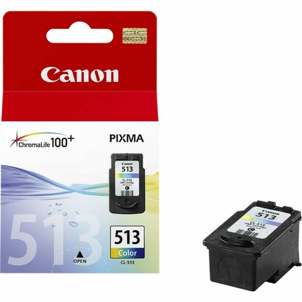 Original Ink Cartridge Canon CL-513 Tricolour