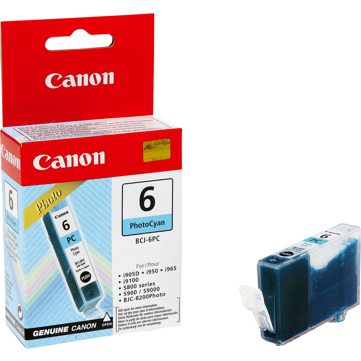 Original Ink Cartridge Canon 4709A002 Cyan Light Cyan