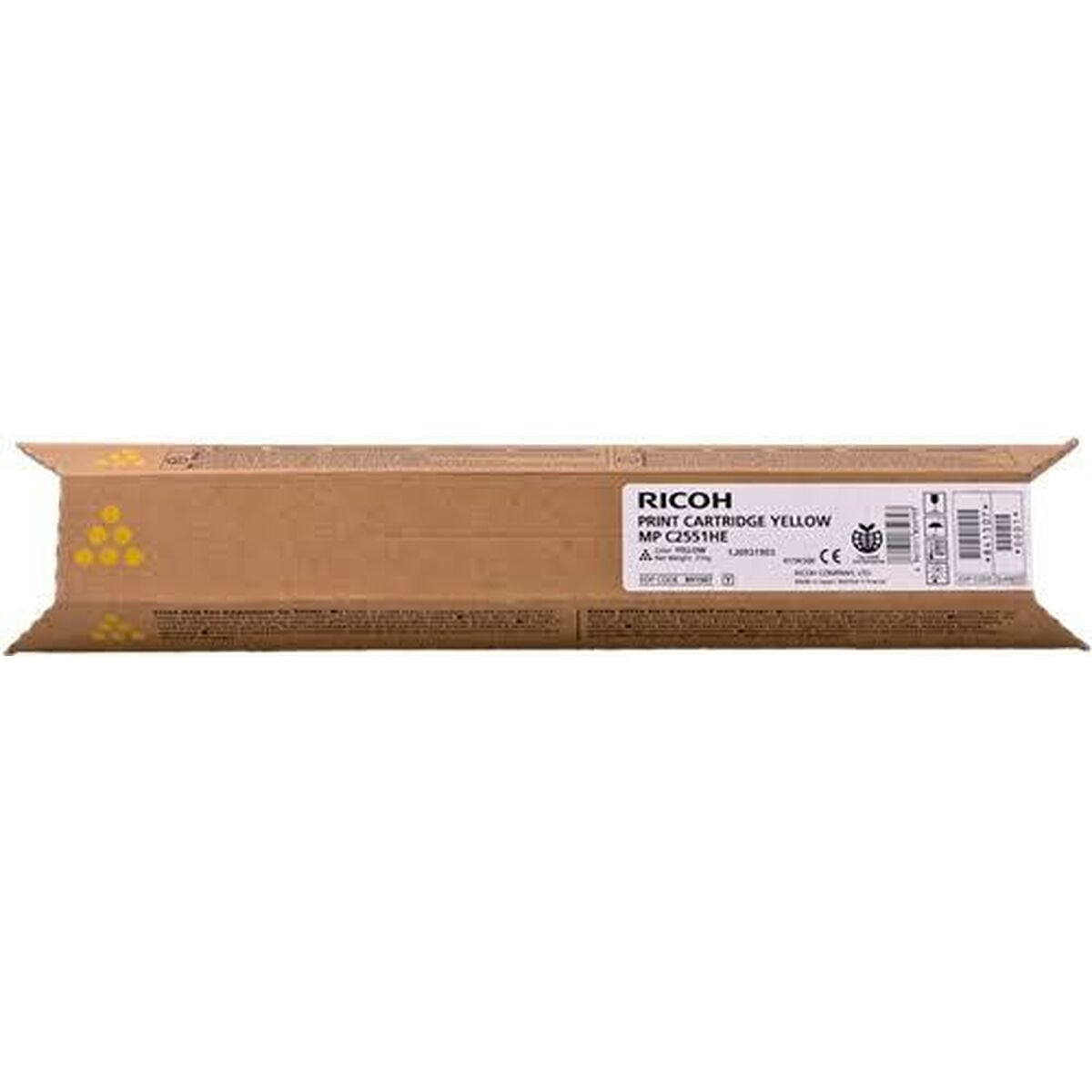 Toner Ricoh MPC2051 Yellow Toner Yellow Black