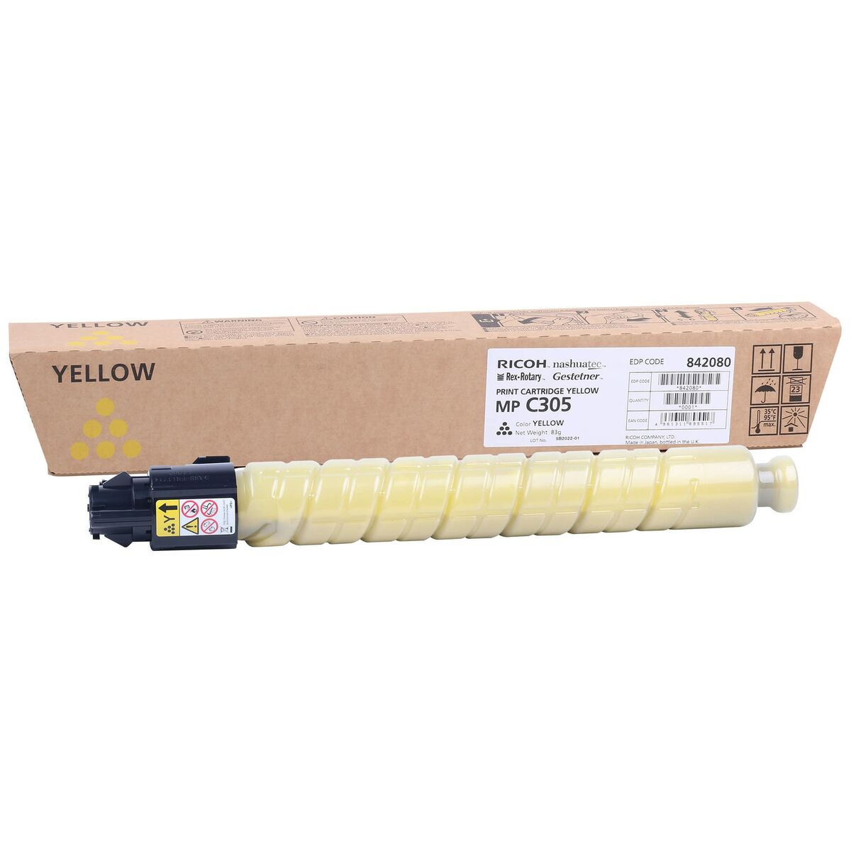 Original Toner Ricoh Ricoh 842080 Yellow