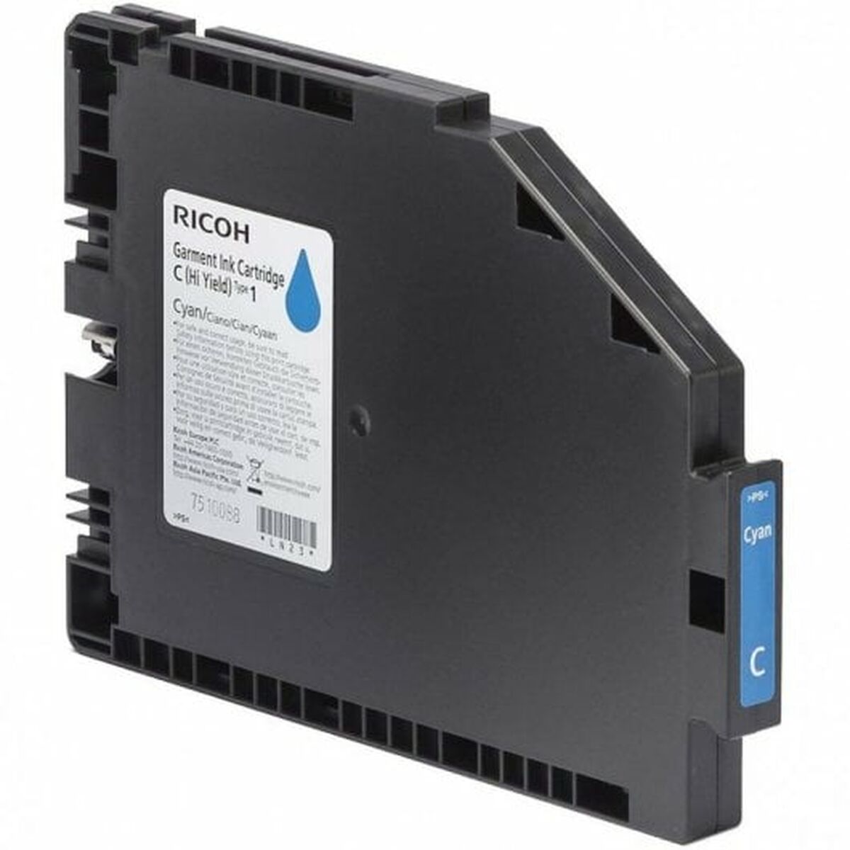 Original Ink Cartridge Ricoh Cyan (1 Unit)