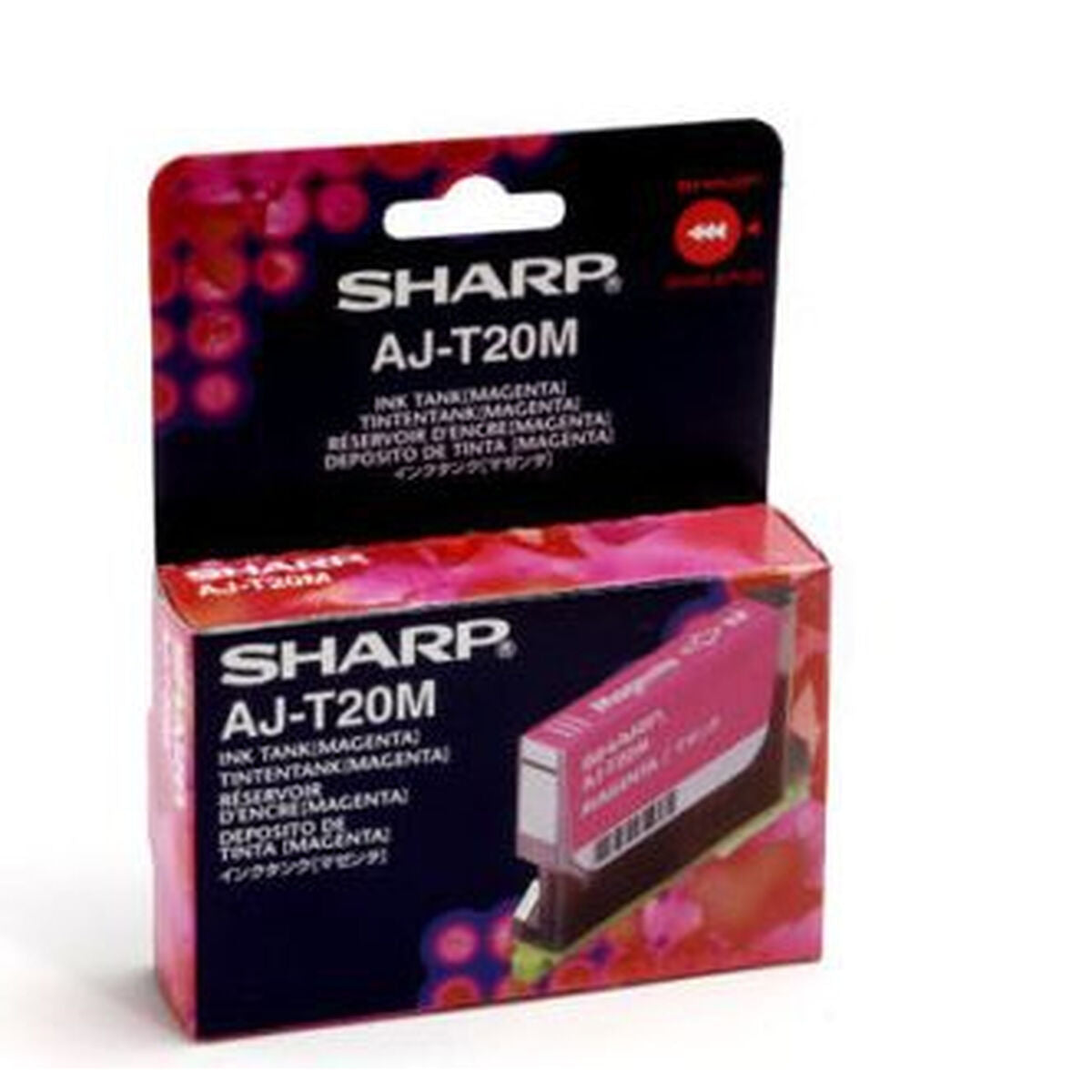 Original Ink Cartridge Sharp AJ-T20M Magenta