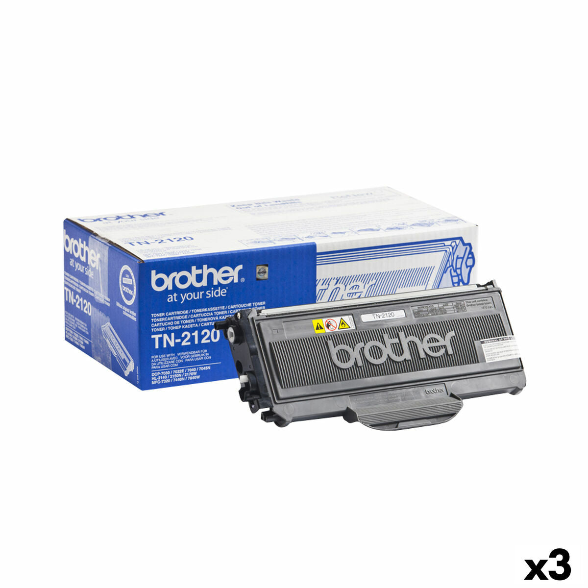 Toner Brother HL-2140/2150/2170W Black (3 Units)