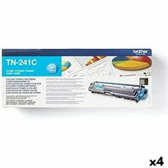 Original Toner Brother HL3140CW/HL3150CDW/DCP9020CDW Cyan (4 Units)