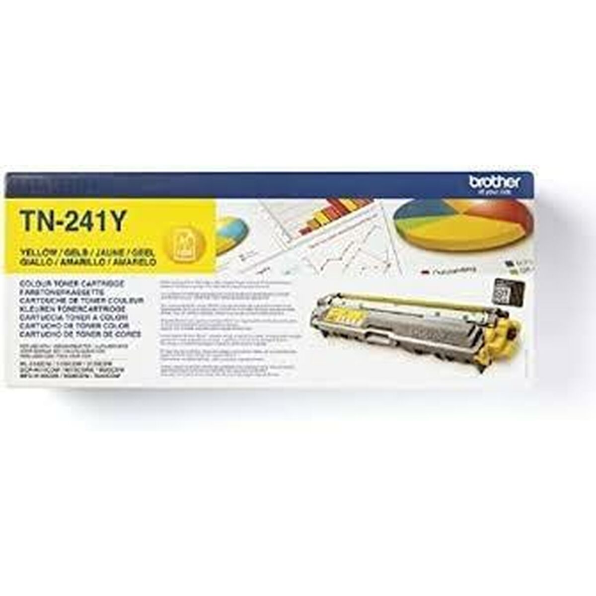 Original Toner Brother HL3140CW/HL3150CDW Yellow (4 Units)