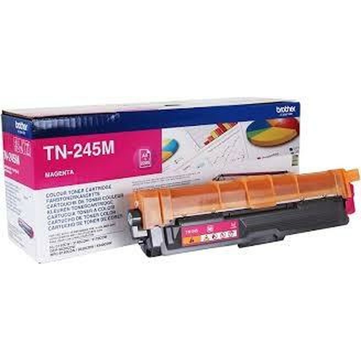 Original Toner Brother HL3140CW/HL3150CDW Magenta (4 Units)