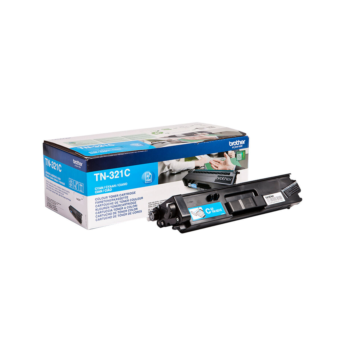 Original Toner Brother TN-321C Cyan