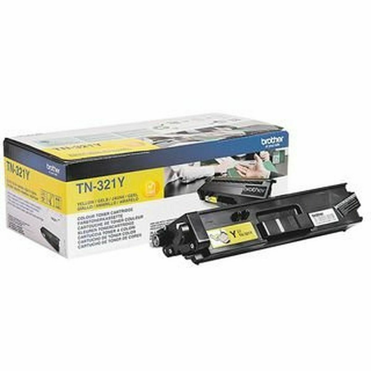 Original Toner Brother TN-321Y Yellow