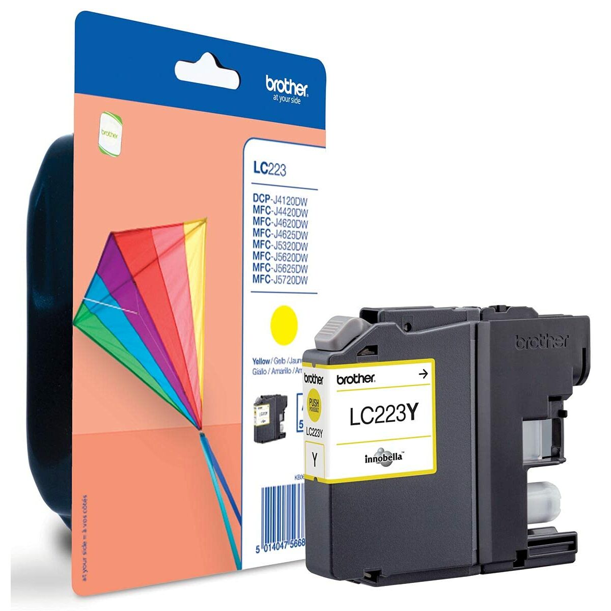 Original Ink Cartridge Brother MFC-J4420DW J4620DW Yellow (5 Units)