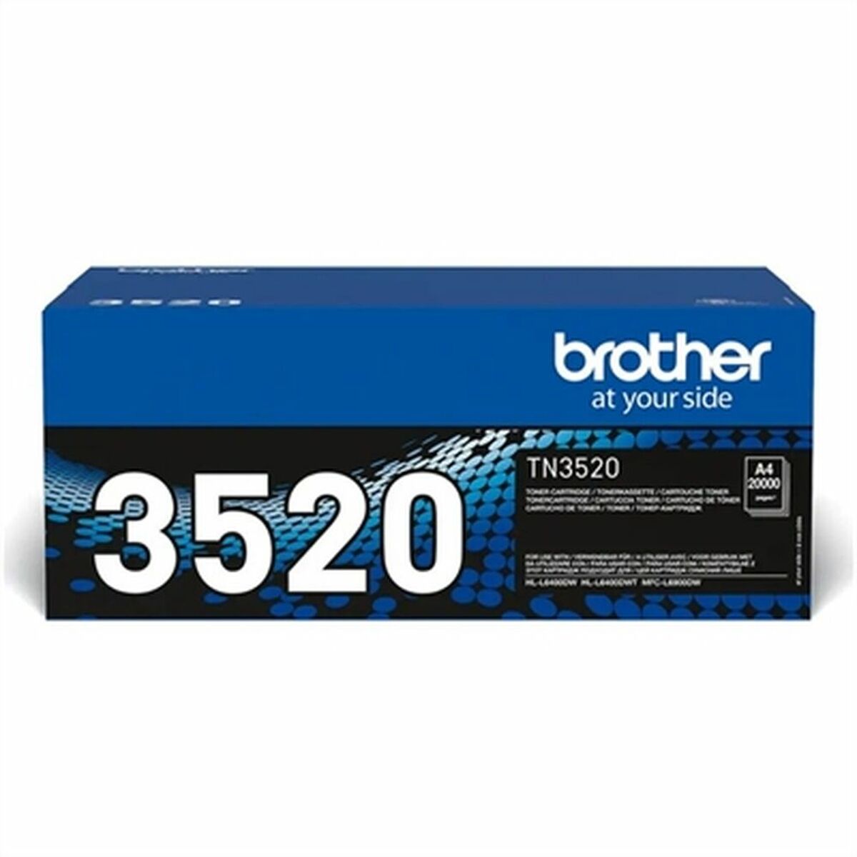 Original Toner Brother ‎TN3520 Black